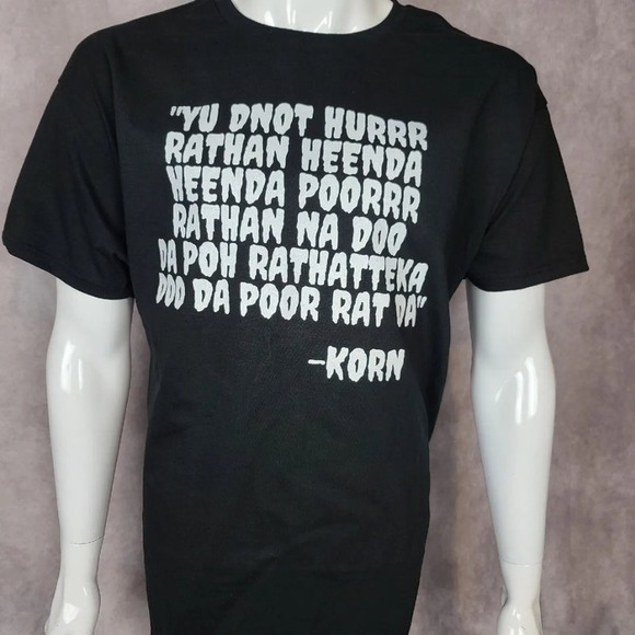 Other - Korn Twist Lyrics Shirt
